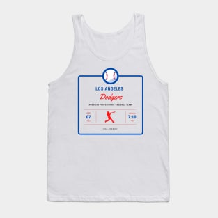 Los Angeles Dodgers for baseball lovers 2022 season Tank Top